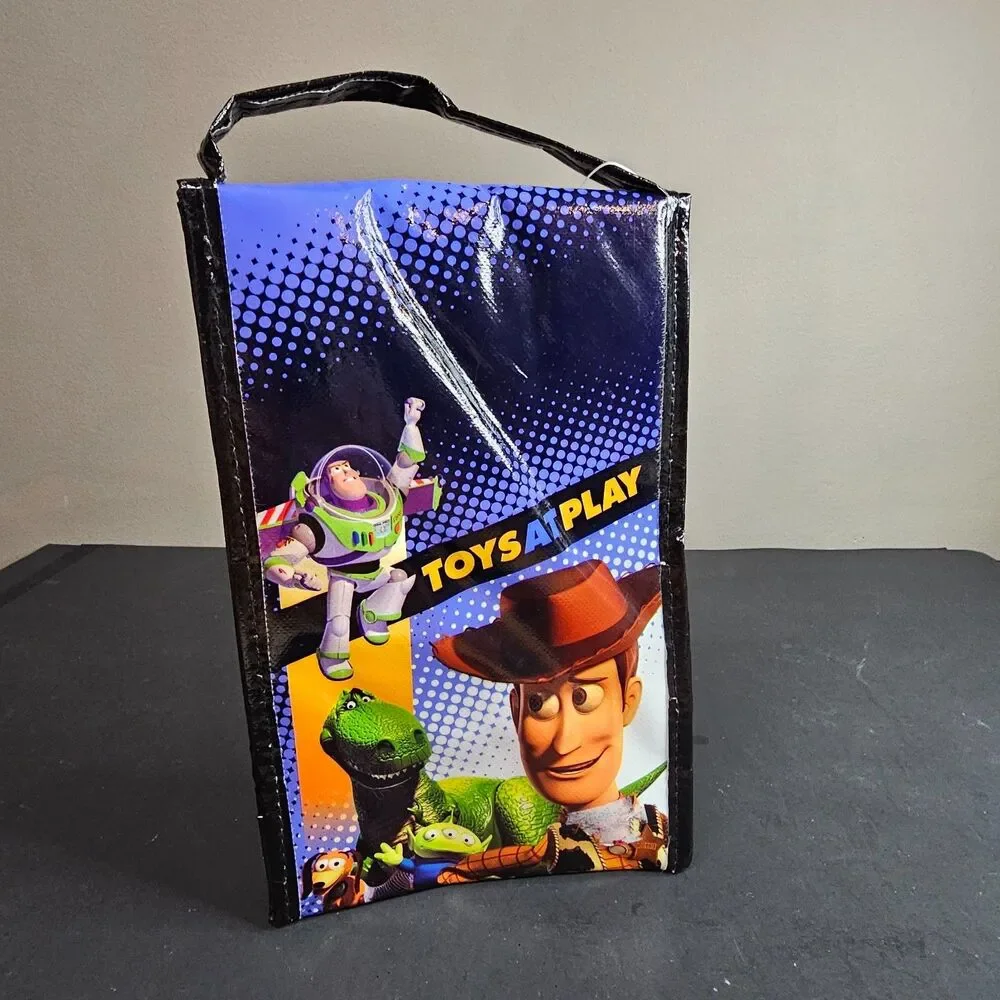 NWOT Vtg Toy Story Insulated Lunchbox No One Gets Left Behind Toys At Play